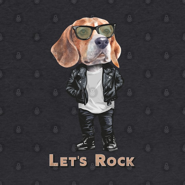 Beagle - let's Rock by obodo